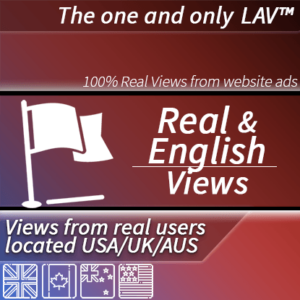 Real & English YouTube Views